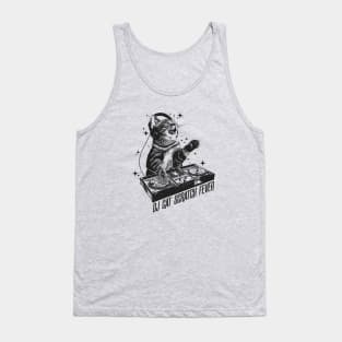 DJ Cat Scratch Fever Tank Top